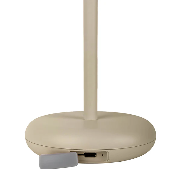 LED-Tischleuchte Pasi - Acrylglas / Eisen - 1-flammig - Beige - Image 11