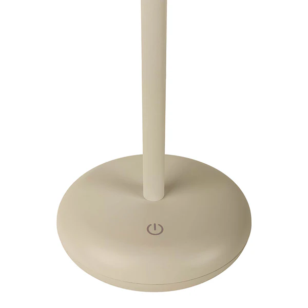 LED-Tischleuchte Pasi - Acrylglas / Eisen - 1-flammig - Beige - Image 12
