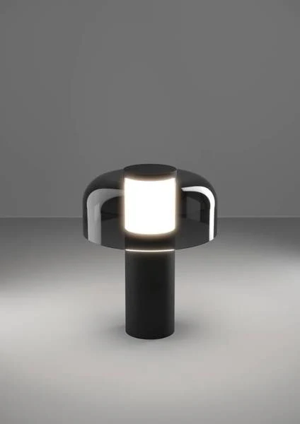 LED-Tischleuchte Ponente - Stahl / Kunststoff - 1-flammig - Schwarz - Image 7
