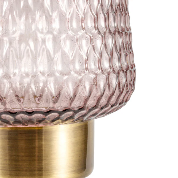 LED-Tischleuchte Sparkling Glamour - Klarglas / Messing - 1-flammig - Image 5