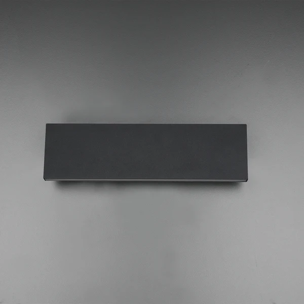 LED-Wandleuchte Concha - Aluminium - 2-flammig - Schwarz - Breite: 28 cm - Image 5