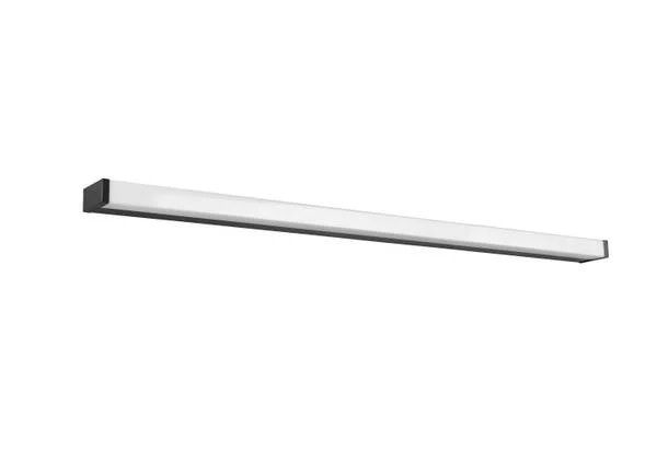 LED-Wandleuchte Fabio - Stahl / Kunststoff - Schwarz - Breite: 120 cm - Image 3
