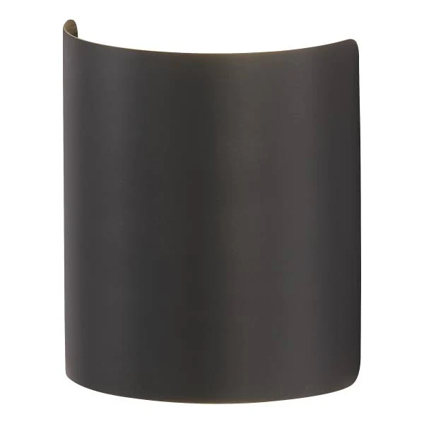 LED-Wandleuchte Halv - Eisen - 1-flammig - Schwarz - Image 2