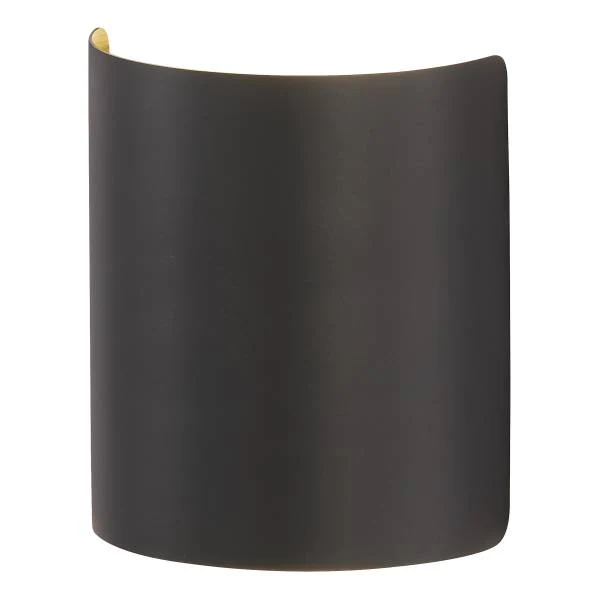 LED-Wandleuchte Halv - Eisen - 1-flammig - Schwarz / Gold - Image 3