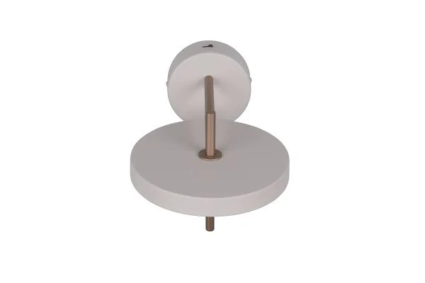 LED-Wandleuchte Keaton - Polycarbonat / Eisen - 1-flammig - Grau - Image 8