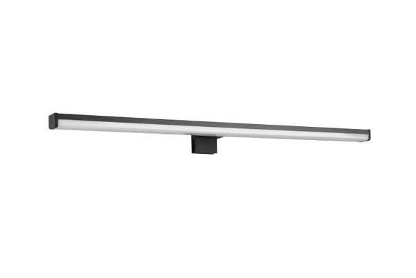LED-Wandleuchte Lino - Polycarbonat - Schwarz - Breite: 60 cm - Image 6