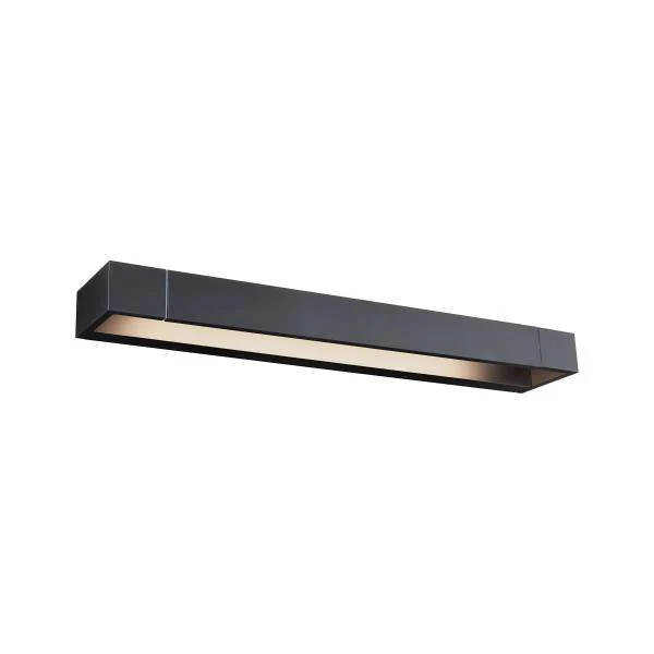 LED-Wandleuchte Lucille - Aluminium - 1-flammig - Schwarz - Breite: 60 cm - Image 4