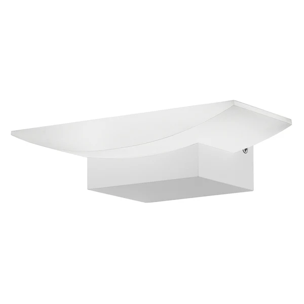 LED-Wandleuchte Metrass I - Kunststoff / Aluminium - 1-flammig - Weiß