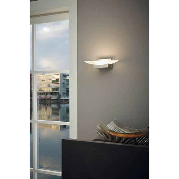 LED-Wandleuchte Metrass I - Kunststoff / Aluminium - 1-flammig - Weiß - Image 2