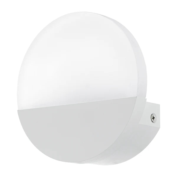 LED-Wandleuchte Metrass II - Kunststoff / Aluminium - 1-flammig - Weiß