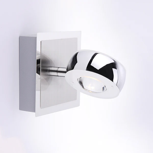 LED-Wandleuchte Opti - Acryl / Eisen - 2-flammig - Image 3