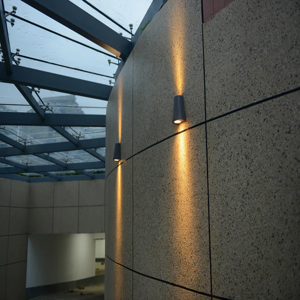 LED-Wandleuchte Outdoor Collection III - Aluminium - 1-flammig - Image 2