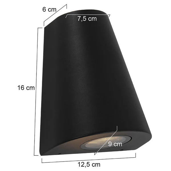LED-Wandleuchte Outdoor Collection III - Aluminium - 1-flammig - Image 5