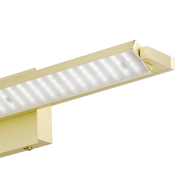 LED-Wandleuchte Pare - Acrylglas / Eisen - 1-flammig - Gold - Breite: 60 cm - Image 2