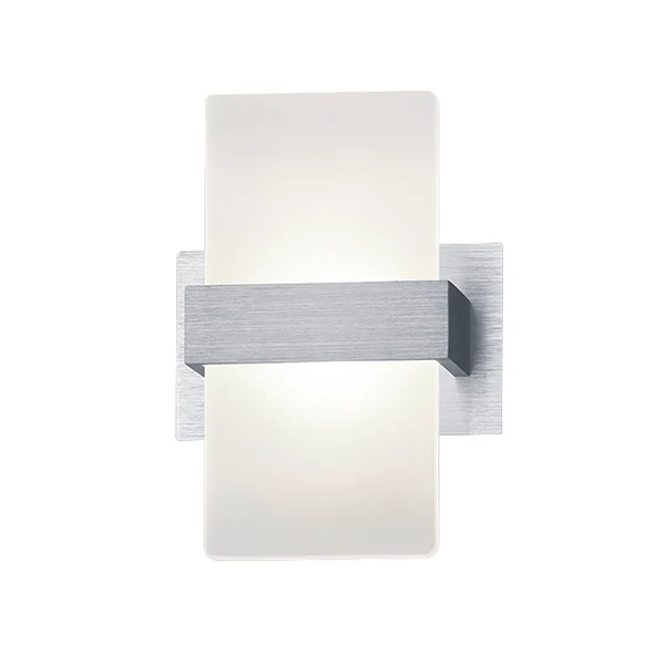 LED-Wandleuchte Platon - Acrylglas / Aluminium - 1-flammig