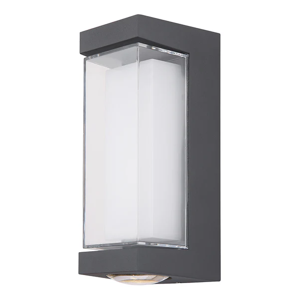 LED-Wandleuchte Plixon Typ B - Aluminium / Acrylglas - 1-flammig - Image 3
