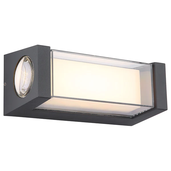 LED-Wandleuchte Plixon Typ B - Aluminium / Acrylglas - 1-flammig - Image 5