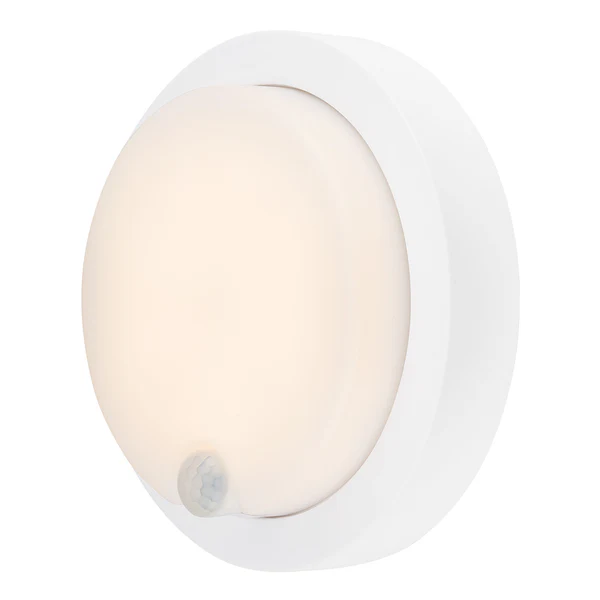 LED-Wandleuchte Presigo - Polypropylen - 1-flammig - Weiß
