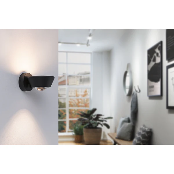 LED-Wandleuchte Sabik - Polycarbonat - 1-flammig - Image 4