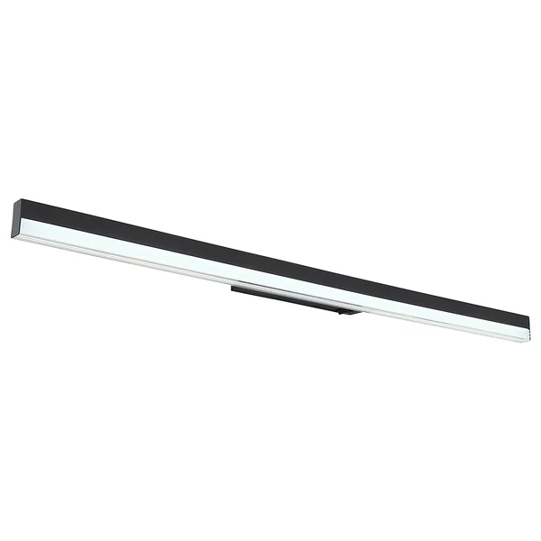 LED-Wandleuchte Sallo - Acryl / Aluminium - 1-flammig - Schwarz - Breite: 80 cm - Image 4