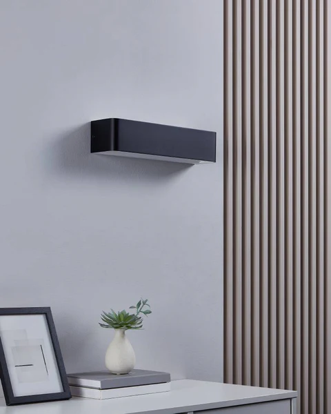 LED-Wandleuchte Sania Typ A - Kunststoff / Aluminium - 1-flammig - Breite: 37 cm - Image 3