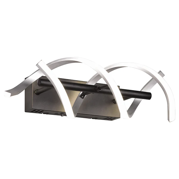 LED-Wandleuchte Sequence - Silikon / Aluminium - 1-flammig - Image 3