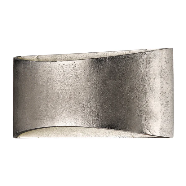 LED-Wandleuchte SHINE-ALU - Silber Matt