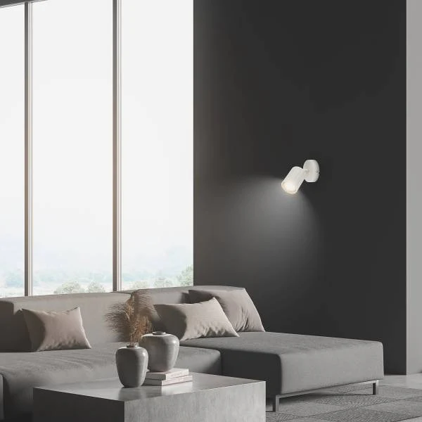LED Wandleuchte Skaft - Aluminium - Weiß - Image 2