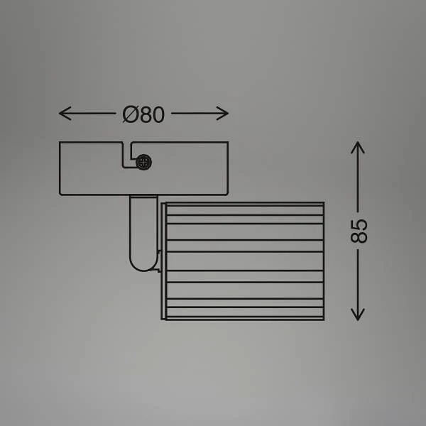 LED Wandleuchte Skaft - Aluminium - Weiß - Image 8