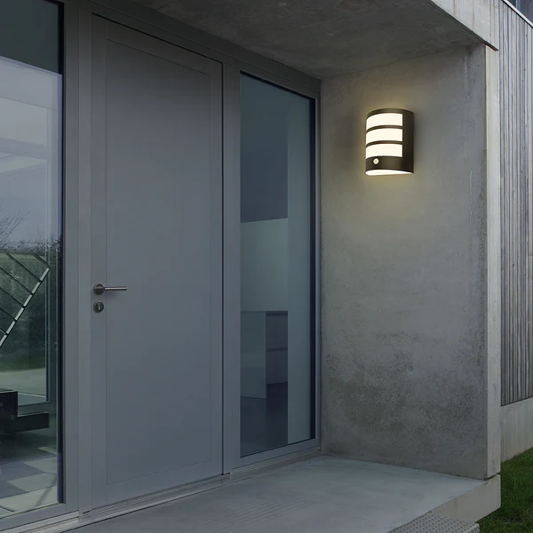 LED-Wandleuchte Skot - Aluminium - 1-flammig - Schwarz - Image 2