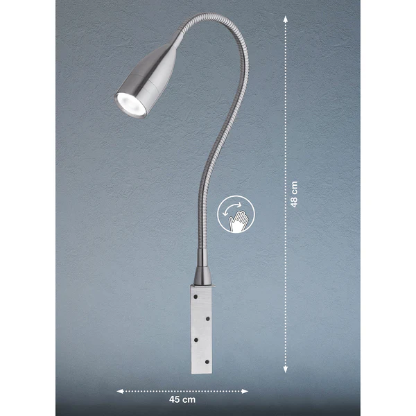 LED-Wandleuchte Sten - Eisen - 1-flammig - Image 12