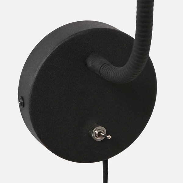 LED-Wandleuchte Upround - Aluminium - 1-flammig - Schwarz - Image 13