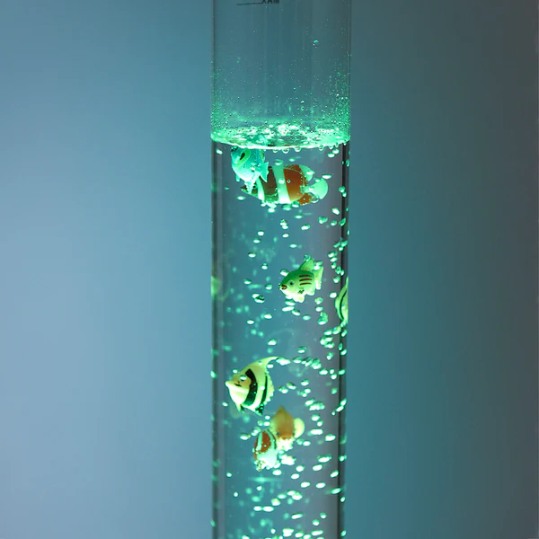 LED-Wassersäule Ava - Aluminium / Kunststoff - Silber - Image 4