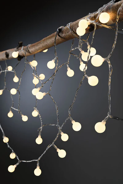 Lichterkette Plug & Shine Kibi - Kunststoff - Schwarz - Breite: 500 cm - Image 3