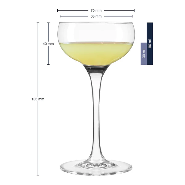 Likörschale Cheers (6er-Set) - Transparent - 90 ml - Image 6