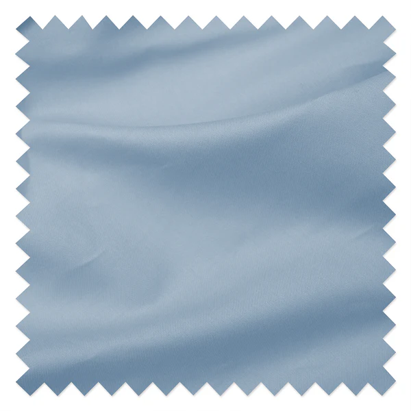 Luxus-Satin-Bettwäsche Montainville - Baumwolle - Blaugrau - 200 x 200 cm + 2 Kissen 80 x 80 cm - Image 5