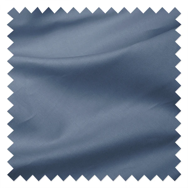 Luxus-Satin-Bettwäsche Montainville - Baumwolle - Jeansblau - 200 x 200 cm + 2 Kissen 80 x 80 cm - Image 5