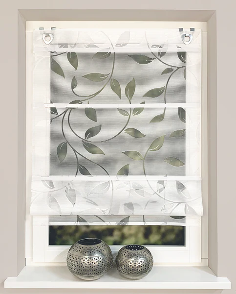 Magnetrollo Rana - Webstoff - Weiß - 60 x 130 cm