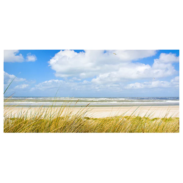 Magnettafel An der Nordseeküste - Stahl / Vinyl-Spezialfolie - Blau - Image 2