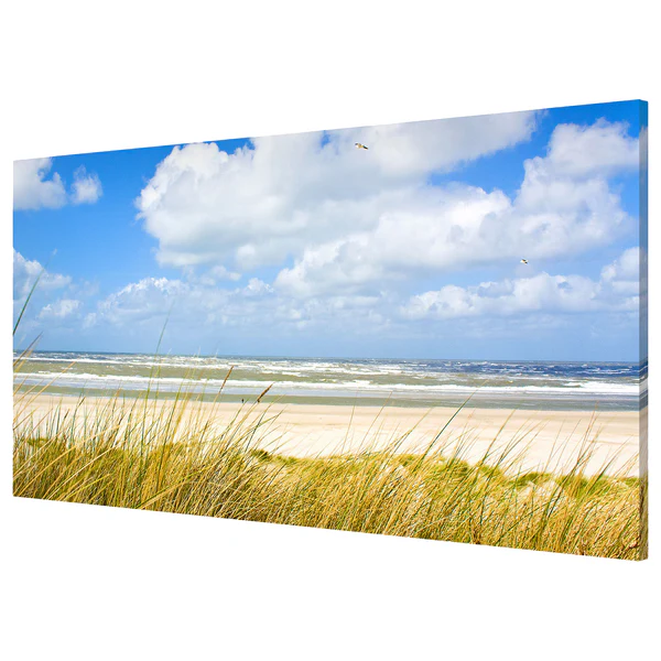 Magnettafel An der Nordseeküste - Stahl / Vinyl-Spezialfolie - Blau - Image 3