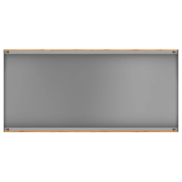Magnettafel Bambus - Stahl / Vinyl-Spezialfolie - Braun - Image 3