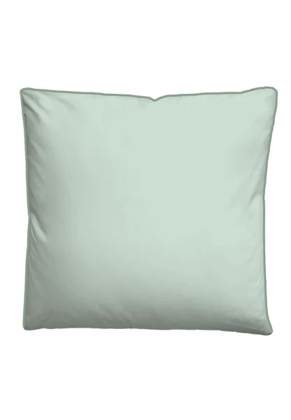 Mako Satin Bettwäsche Papis - Baumwolle - Mintgrün - 155 x 220 cm + Kissen 80 x 80 cm - Image 7
