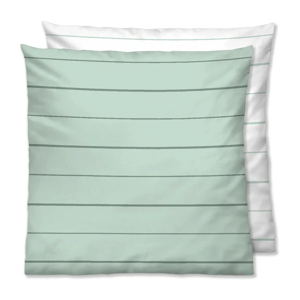 Mako-Satin Kopfkissenbezug 0636044 - Baumwolle - Mint - 40 x 40 cm