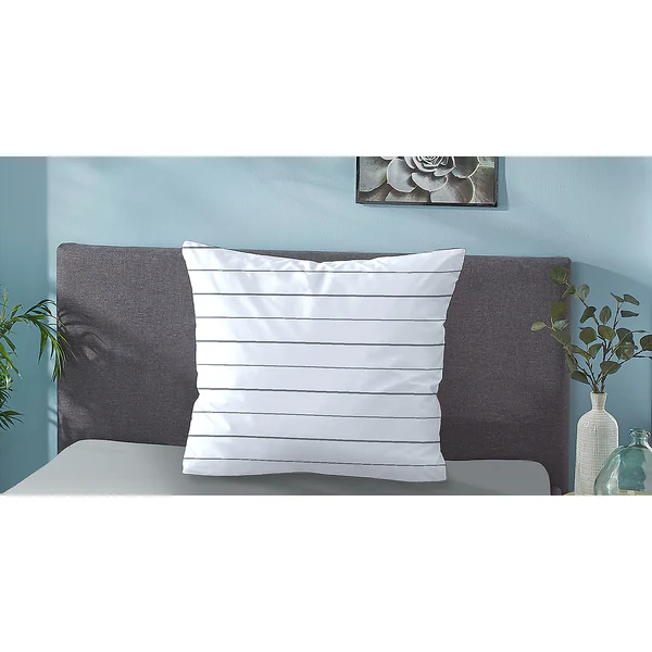 Mako-Satin Kopfkissenbezug 0636044 - Mako-Satin - Blaugrau - 80 x 80 cm - Image 2