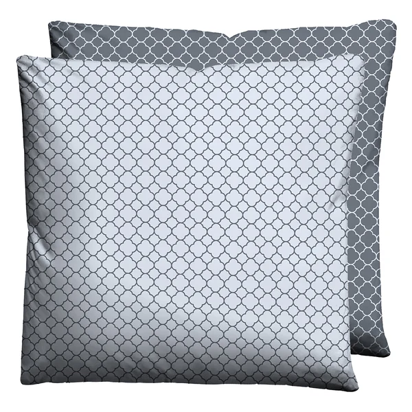 Mako-Satin Kopfkissenbezug 0636045 - Mako-Satin - Blaugrau - 80 x 80 cm