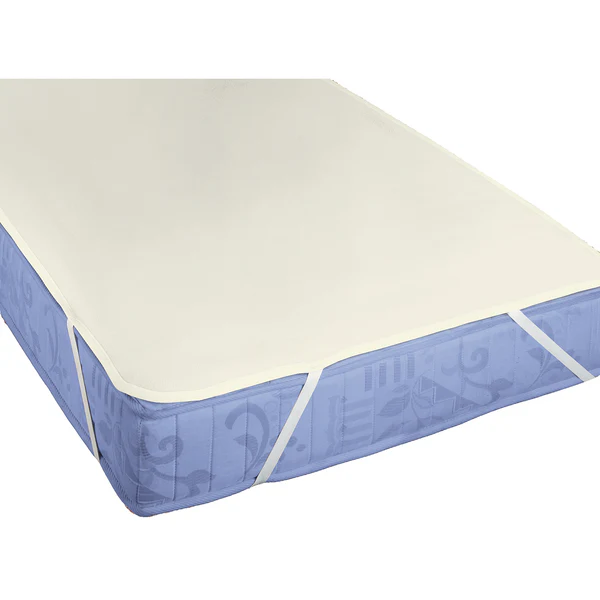 Matratzenauflage Molton I - Baumwollstoff - Creme - 200 x 200cm
