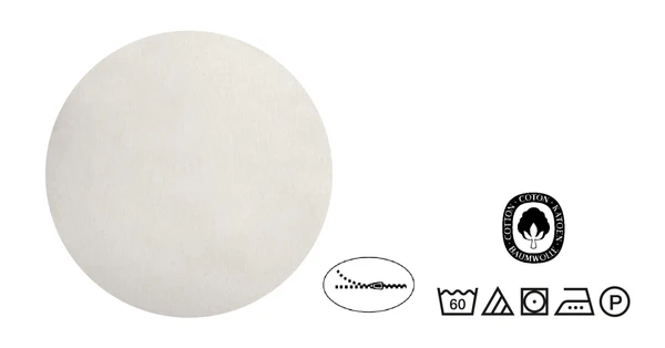 Melange-Flanell Bettwäsche Rosin - Beige - 135 x 200 cm + Kissen 80 x 80 cm - Image 5