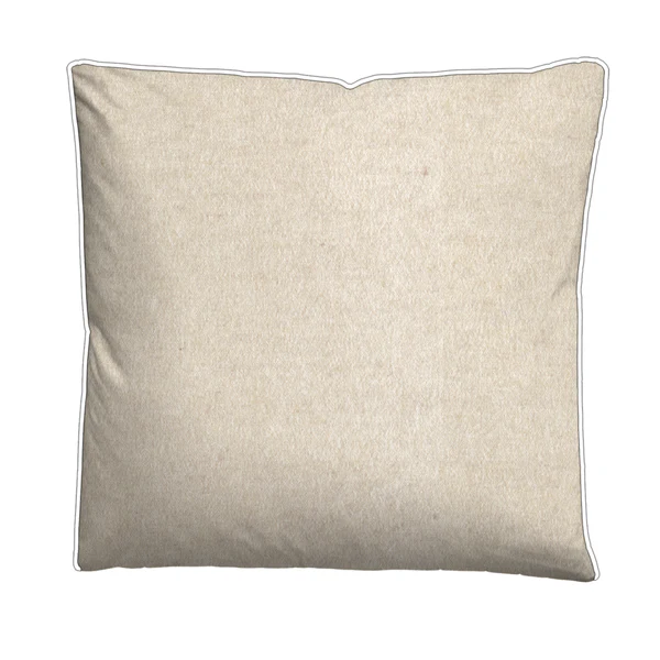 Melange-Flanell Bettwäsche Zordo - Beige - 135 x 200 cm + Kissen 80 x 80 cm - Image 7
