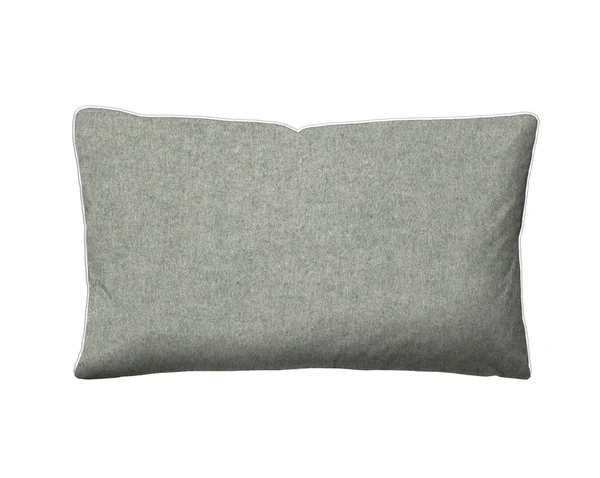 Melange-Flanell Kissenbezug Zordo - Baumwolle - Anthrazit - 40 x 60 cm - Image 4