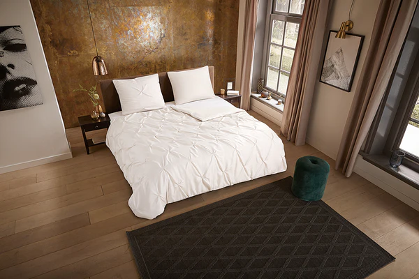 Microfaser Bettwäsche Elegance - Microfaser - Sand - 240 x 200/220 cm + 2 Kissen 70 x 60 cm - Image 2
